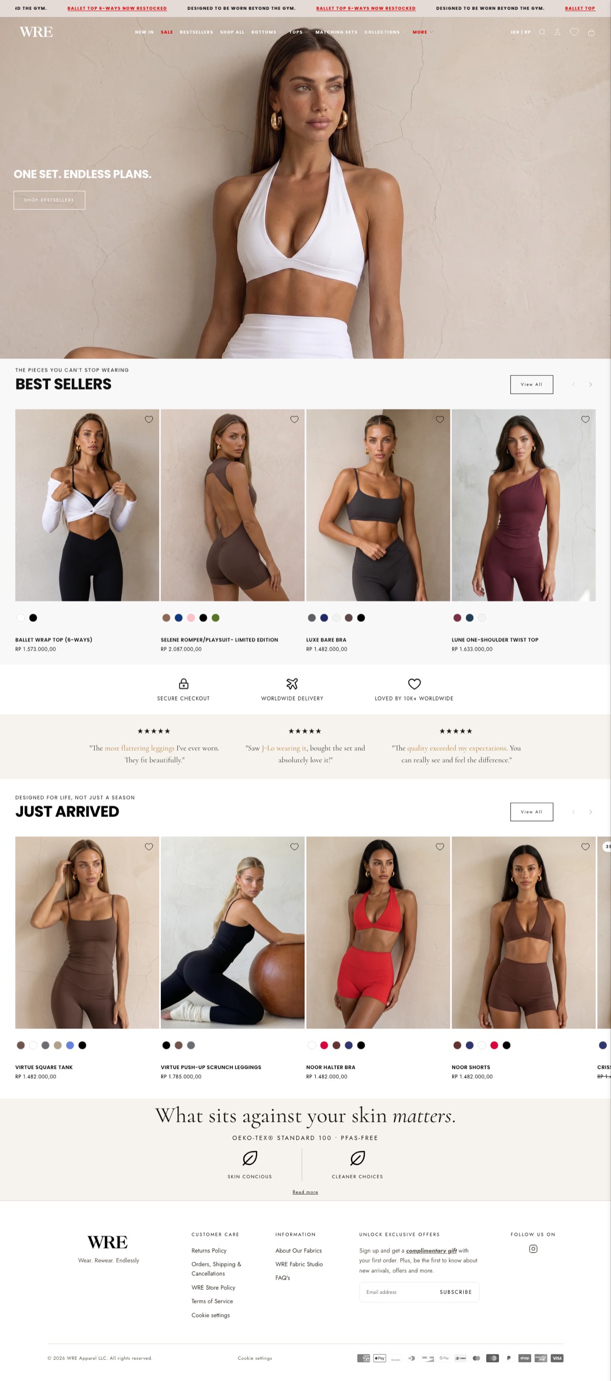 WRE website