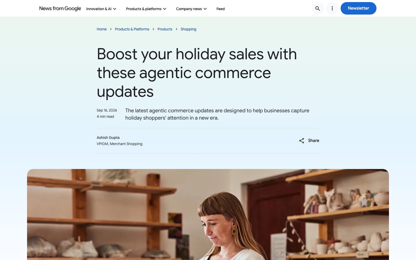 The original story on Google The Keyword